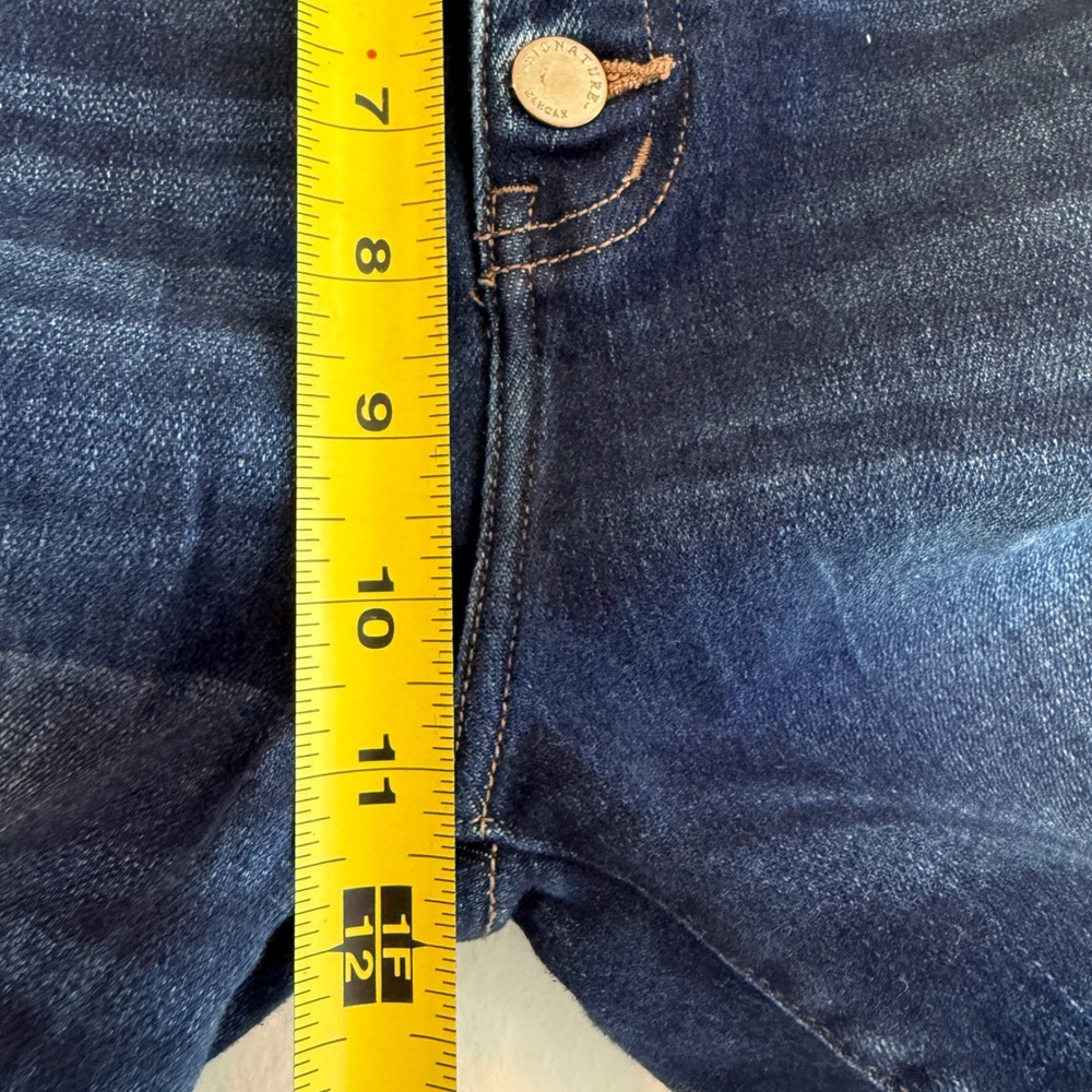 KanCan Signature Ankle Skinny Jeans Womens 25 Dark Wash Blue VBK1853A - Picture 5 of 9